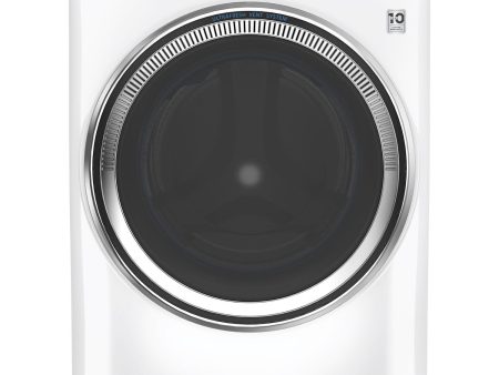 GE 5.0 CU. FT. Capacity Front Load Smart Steam Washer, White - GFW850SSNWW For Discount