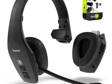 BlueParrott 2-in-1 Convertible B.tooth Noise-Canceling Headset + 1 Year Warranty Sale