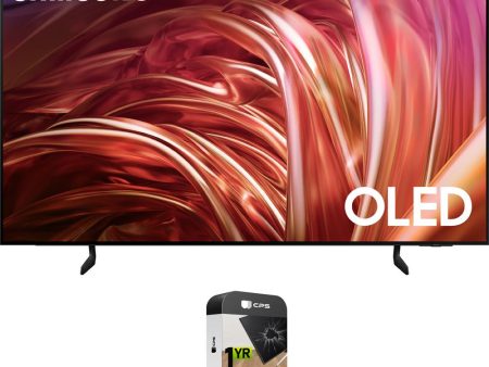 Samsung QN55S85DA 55  OLED 4K Smart TV (2024) + 1 Year Extended Warranty Bundle Discount