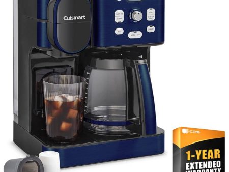 Cuisinart Coffee Center 2-in-1 Coffeemaker and Single Serve Brewer +1 Year Protection Pack Online now