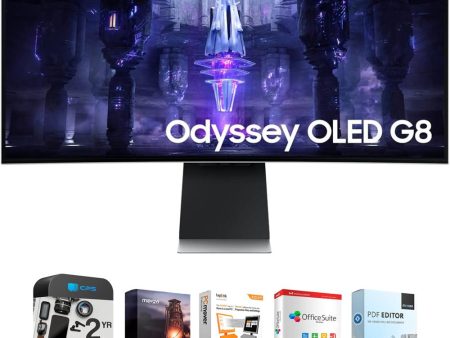 Samsung 34  G85SB OLED Ultra WQHD Curved Gaming Monitor + 1 Year Protection Pack Hot on Sale