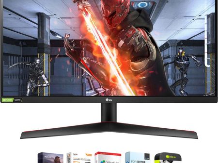 LG 27  UltraGear QHD IPS 144Hz 16:9 G-SYNC HDR Monitor with Warranty Bundle For Cheap