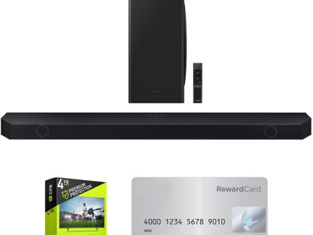 Samsung Q-series 5.1.2ch Soundbar (2024) w  4 Year Warranty + $50 Gift Card Bundle For Discount