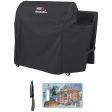 Weber 7191 36 Inch SmokeFire Grill Cover, Black w  Kitchen Accessory Bundle on Sale