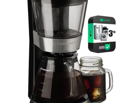 Cuisinart Automatic Cold Brew Coffeemaker w  Glass Carafe Refurb+3 Year Warranty Online Hot Sale