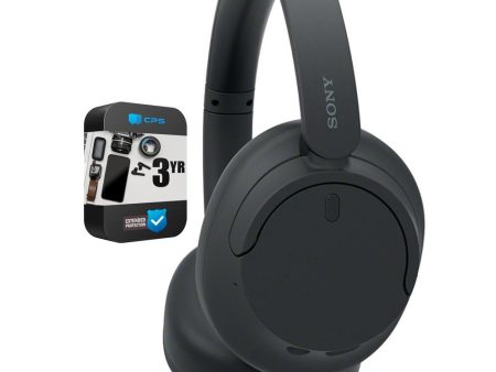 Sony Wireless Noise Cancelling Headphone Black with 3 Year Extended Warranty Online now