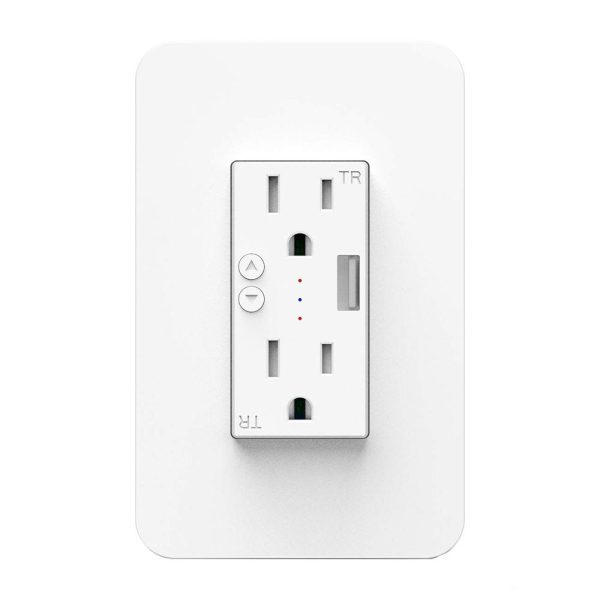 Deco Essentials WFWOTLT Smart WiFi Wall Outlet Plug 4 Pack Supply