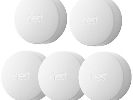 Google Nest Temperature Sensor with Manufacturer 1 Year Limited Warranty - Pack of 5 on Sale