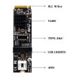 EP-018 NVME NGFF M-Key Express Card to Type-E USB 3.1 Front Panel and USB 3.0 20Pin Socket VL805 Adapter for Motherboard For Discount