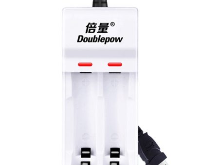 DOUBLEPOW DP-UK21 USB 2-Slot Charger for Rechargeable AA AAA Ni-CD Ni-Mh Individual Battery Charger For Discount