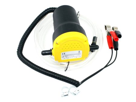 12V 60W Car Engine Oil Change Pump Extractor Fluid Scavenge Suction Oil Transfer Pump Kit Supply