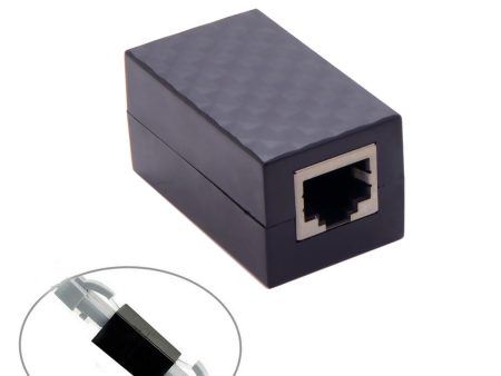 CY UT-013 RJ45 UTP STP CAT6 CAT5e Female to Female Network LAN Adapter Extender with Lightning Protection & Shield Online