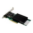 PCI-E X8 10-Gigabit Dual Port SFP+Optical Fiber Network Card X710-DA2 10G Server Adapter Online Hot Sale