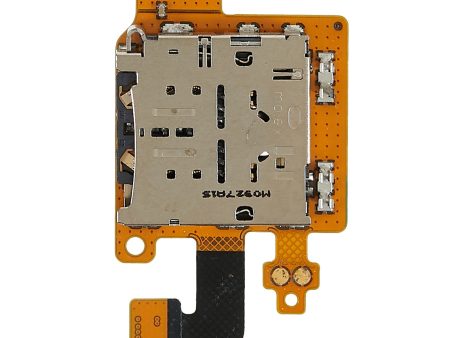 For Samsung Galaxy Tab S6 SM-T865 (LTE) OEM SIM Card Reader Contact Flex Cable Replacement (without Logo) Online