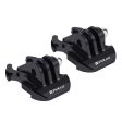 2PCS Pack PULUZ PU149 Quick Release Buckle Mount for GoPro Hero 5 5 Session 4 Session 4 3+ 3 2 1 Fashion