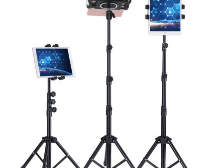 ADV-306 52cm-136cm Height Adjustable Foldable Tripod Mount for Phone Tablet within 4.7-12.9 Inches Cheap