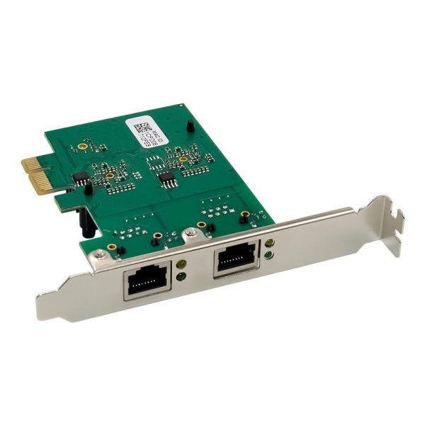 RTL8125 PCI-E X1 2.5G High Speed Dual RJ45 Ports LAN Adapter Network Card E-sports Ethernet Controller For Sale