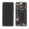 OEM LCD Screen and Digitizer + Assembly Frame Part for Samsung Galaxy S9+ G965 (without Logo) - Black Online Sale