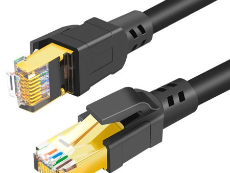 CABLECREATION CL0315 1m 40Gbps 2000Mhz High Speed Gigabit Shielded SFTP LAN Network Internet Cable Cat8 Ethernet Cable Supply