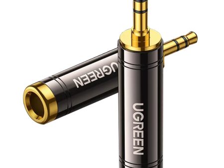 UGREEN 3.5mm Male to 6.5mm 1 4  Female Adapter for Mobile Phone PC Notebook Stereo Speaker Audio Adapter Converter Online now