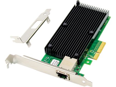 PCI-E X4 RJ45 Single-port Copper Ethernet Converged Network Adapter X550 10-Gigabit Server Network Card For Discount