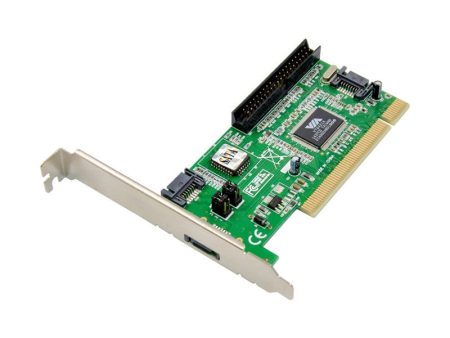 PCI VT6421 PCI Adapter IDE+SATA-150 RAID Array Convertor Card Supports PATA UDMA 6 Transmission For Cheap