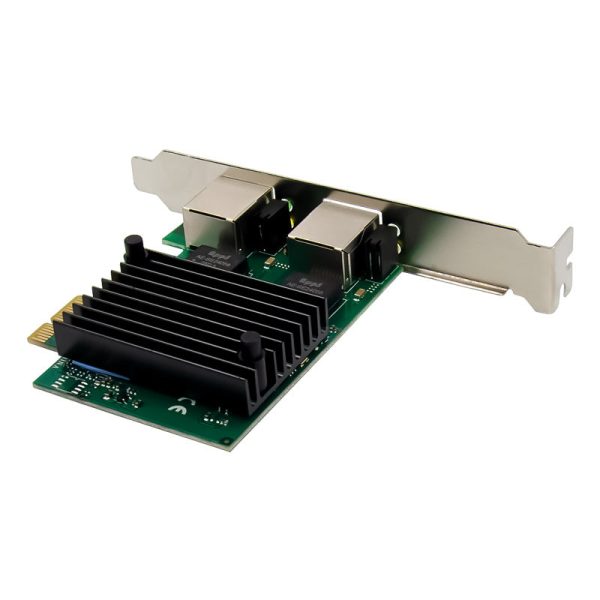 RTL8125 PCI-E X1 2.5G High Speed Dual RJ45 Ports LAN Adapter Network Card E-sports Ethernet Controller For Sale