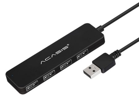 ACASIS AB2-L42 0.2m Cable 480Mbps Data Transmission 4 Ports USB2.0 Hub Splitter for Computer Laptop Online