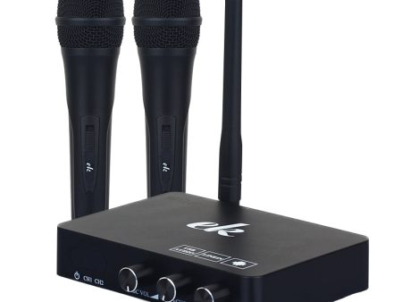 K2 Professional Wireless Microphone System for Karaoke Machine for Phone TV TV Box PC Sale