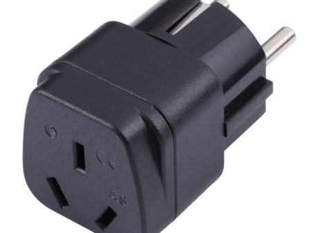 3-Hole AU to EU Plug Adapter Portable Travel Power Socket Conversion Plug For Discount