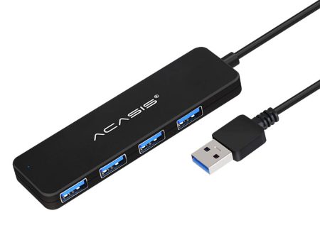 ACASIS AB3-L42 0.2m Cable 4 Ports USB3.0 Splitter Computer Laptop 5Gbps High Speed Transmission USB Hub Hot on Sale