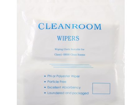 140pcs Pack Cleanroom Wipers Polyester Anti-Static Particle Free Wiping Cloth Discount