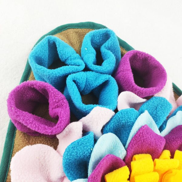 45*45cm Interactive Puzzle Feeding Mat Enrichment Toys Snuffle Mat Slow Feeder for Cats Dogs Hot on Sale