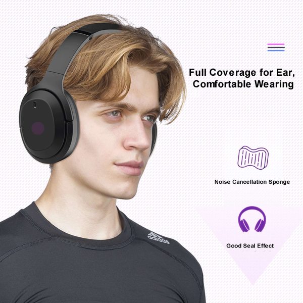 GORSUN MA98 Stereo Sound Bluetooth Headset ANC+ENC Noise Canceling Over-ear Headphones Hot on Sale