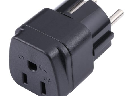 Portable Travel 3-Hole US to EU Plug Conversion Adapter Power Socket Converter Plug For Discount