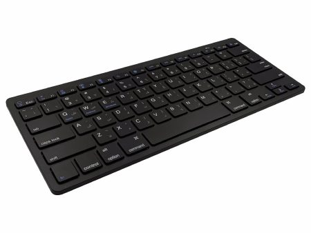 [Persian Version] X5 78-Key Ultra Thin Wireless Bluetooth Keyboard No Driver for iPad iPhone - Black For Sale