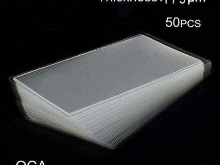 50Pcs 0.175mm OCA Optical Clear Adhesive Sticker for Samsung Galaxy A10 A105 For Cheap