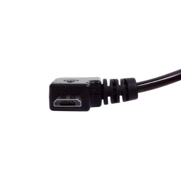 3m Right Angled USB 2.0 Male to Micro USB Port Cable for Tablet PC & Cell Phone Hot on Sale