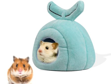 TG-PB079 Whale Shaped Pet Sleeping Nest Winter Warm Hamster Bed for Small Furry Animal Cheap