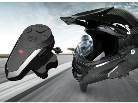 BT-S3 Waterproof IPX6 Motorcycle Helmet Bluetooth Headphone 1000m Interphone Hands-free Call Headset with FM Function For Cheap