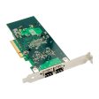 PCI-E X8 10-Gigabit Dual Port SFP+Optical Fiber Network Card X710-DA2 10G Server Adapter Online Hot Sale