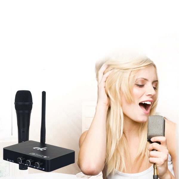 K2 Professional Wireless Microphone System for Karaoke Machine for Phone TV TV Box PC Sale