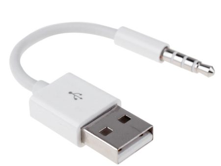 0.15m Anti-interference 3.5mm Male AUX Audio Jack to USB 2.0 Male Adapter Cord Hot on Sale